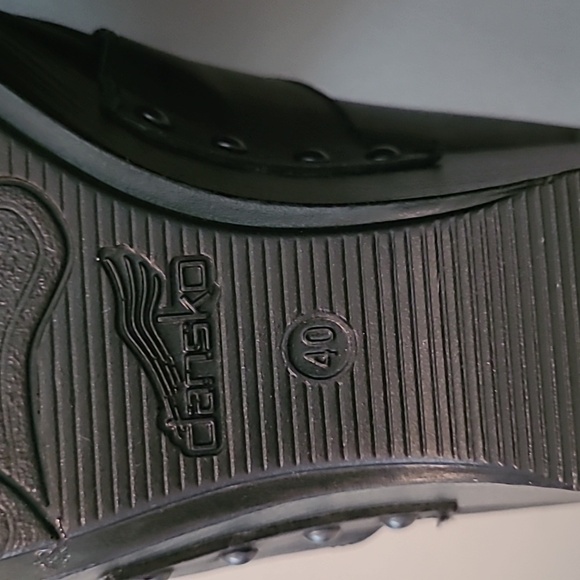 Dansko Francine Black Leather Studded Mules Heels Clogs Wmns EU 40 US 10-10.5 - Picture 14 of 15